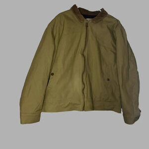 Cody James Jacket Adult XL  Beige Cotton Canvas Fleece Lined Western